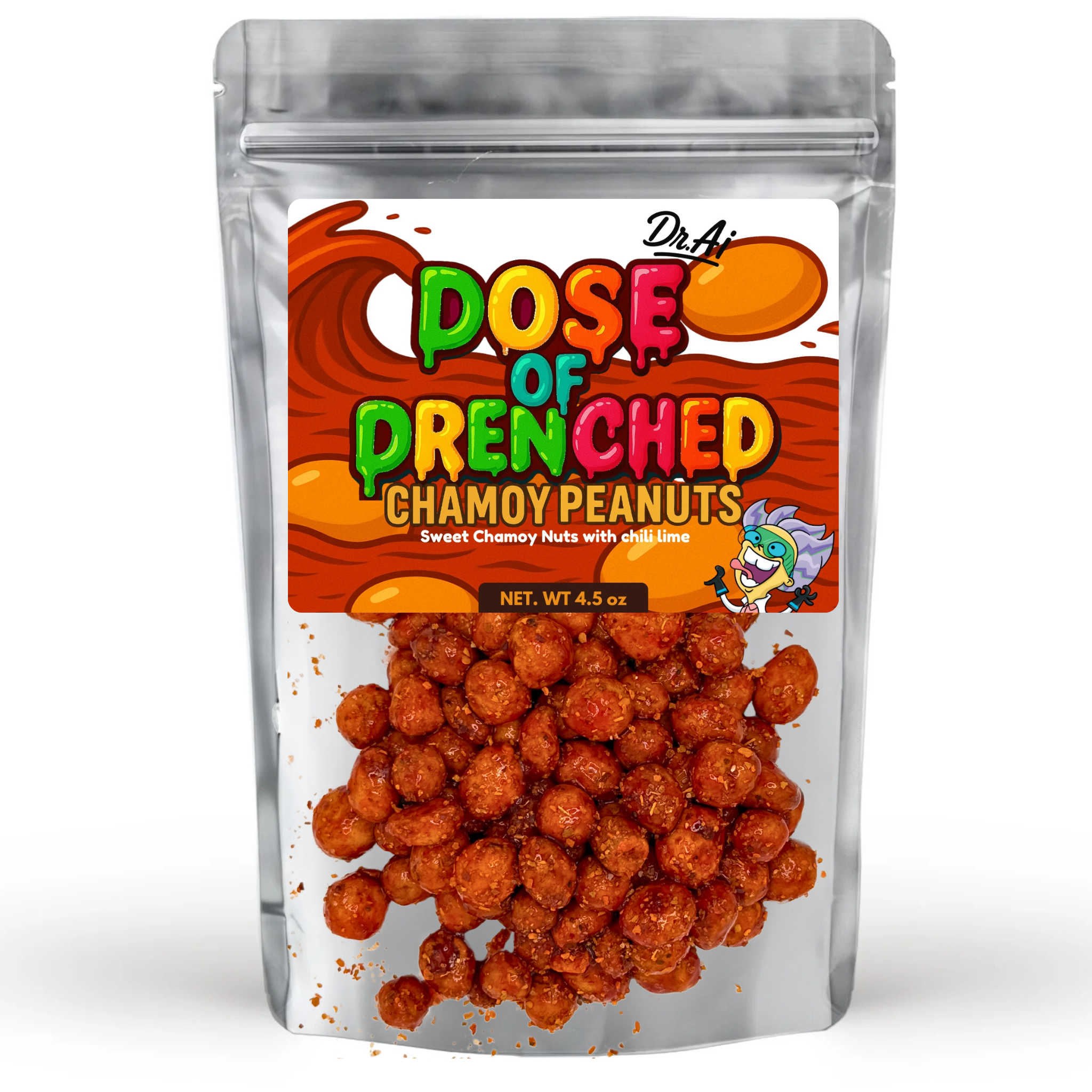 Dose of Drenched Chamoy Peanuts 4.5oz