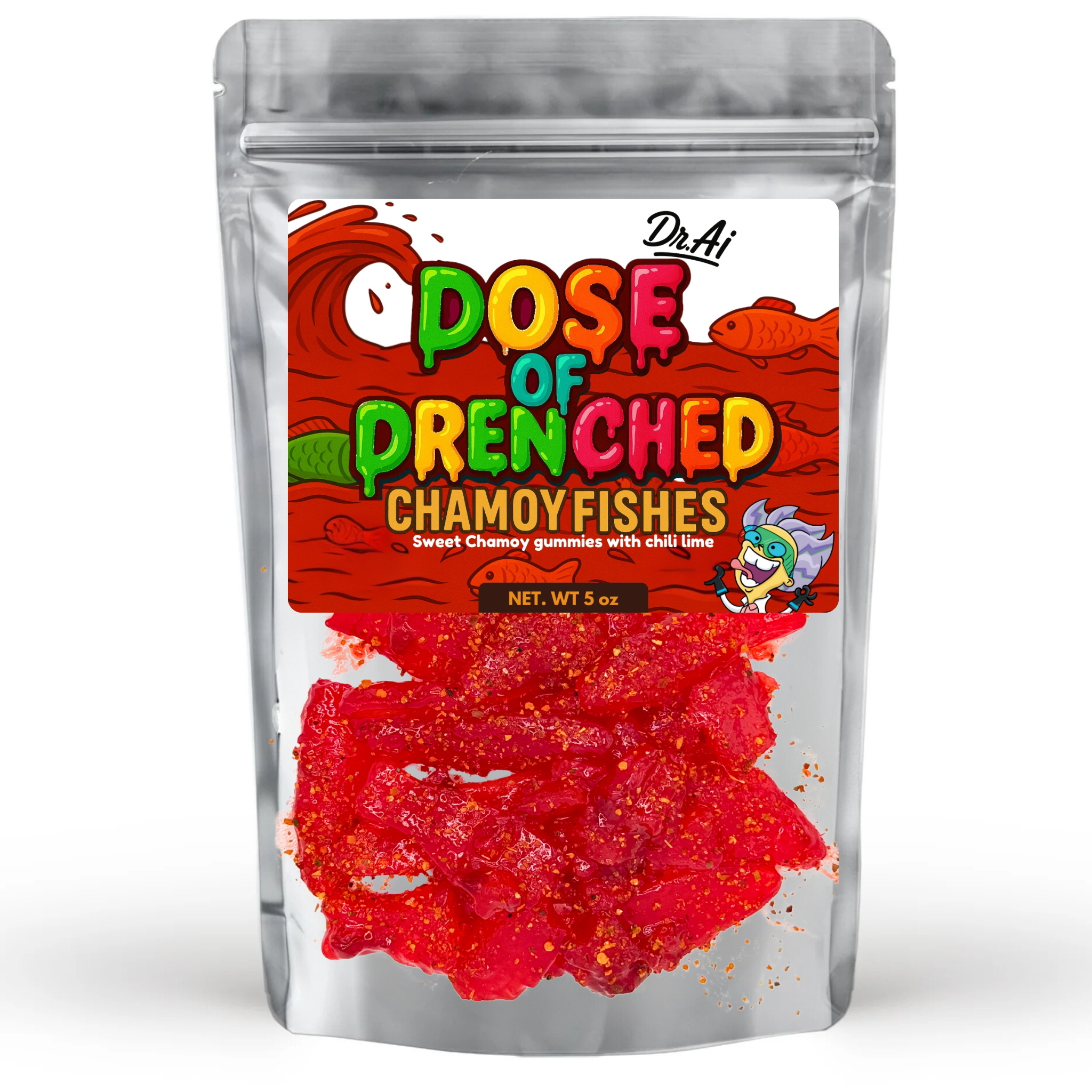 Dose of Drenched Chamoy Fishes 5oz