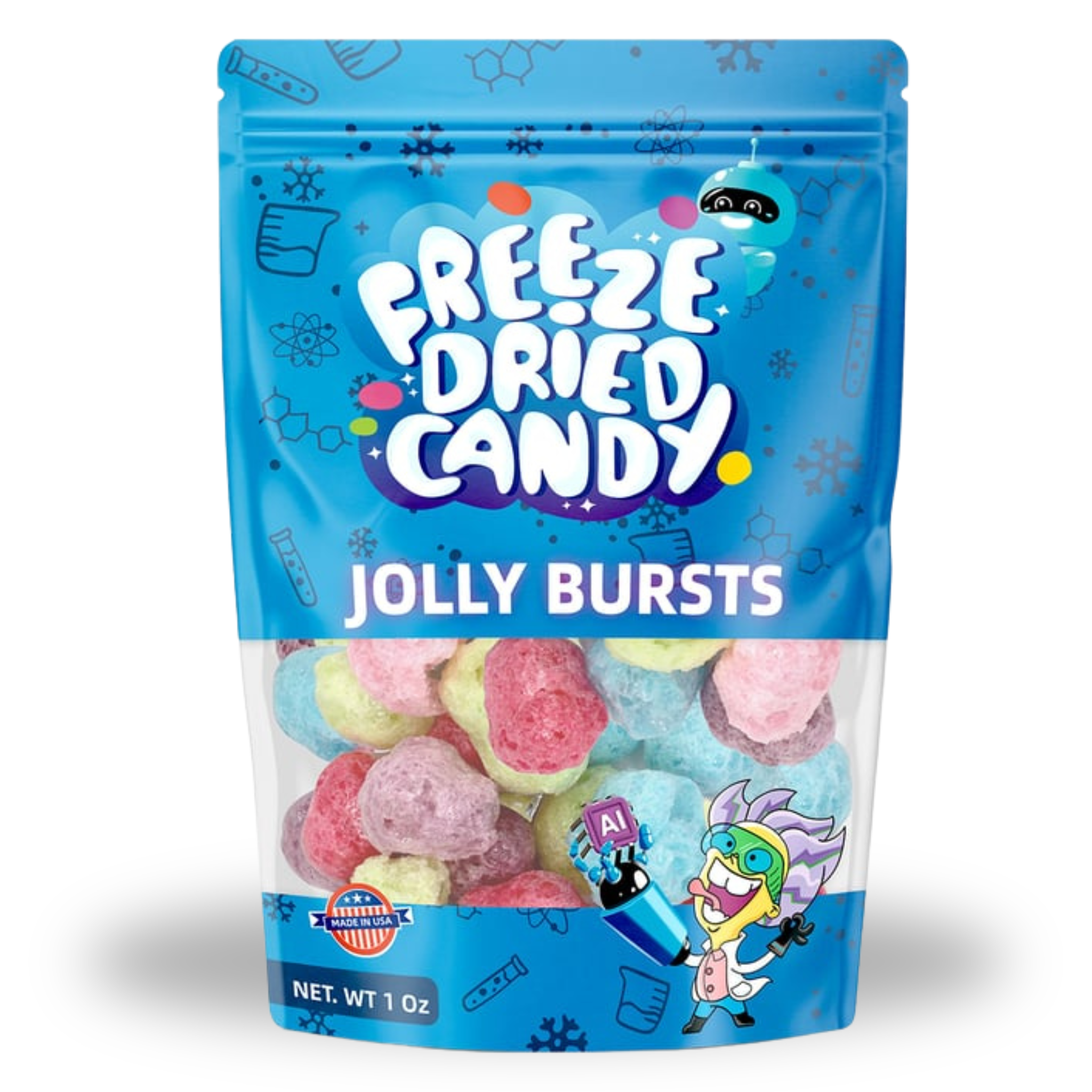 Freeze Dried Candy - Jolly Bursts 1oz