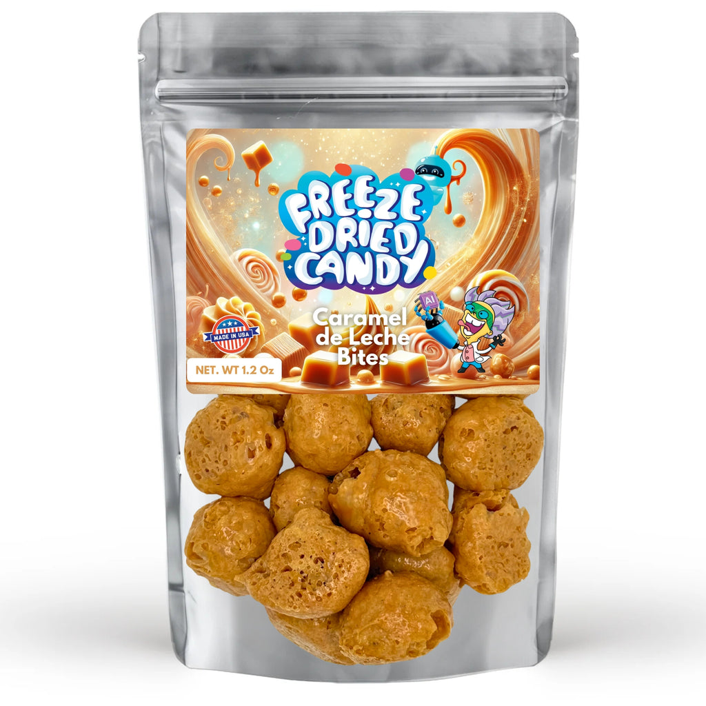 Freeze dried candy Caramel de leche Bites 5oz