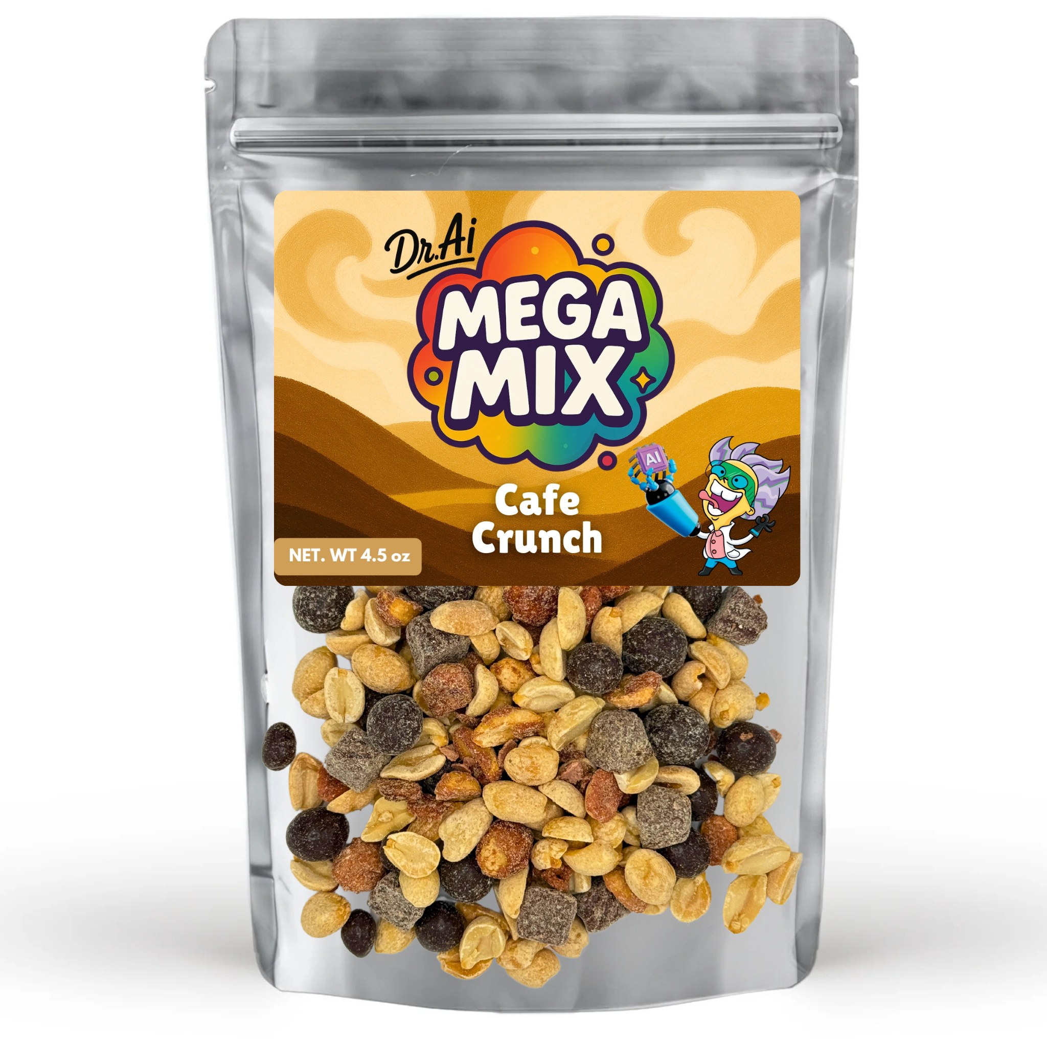 Mega Mix Cafe Crunch 4.5oz