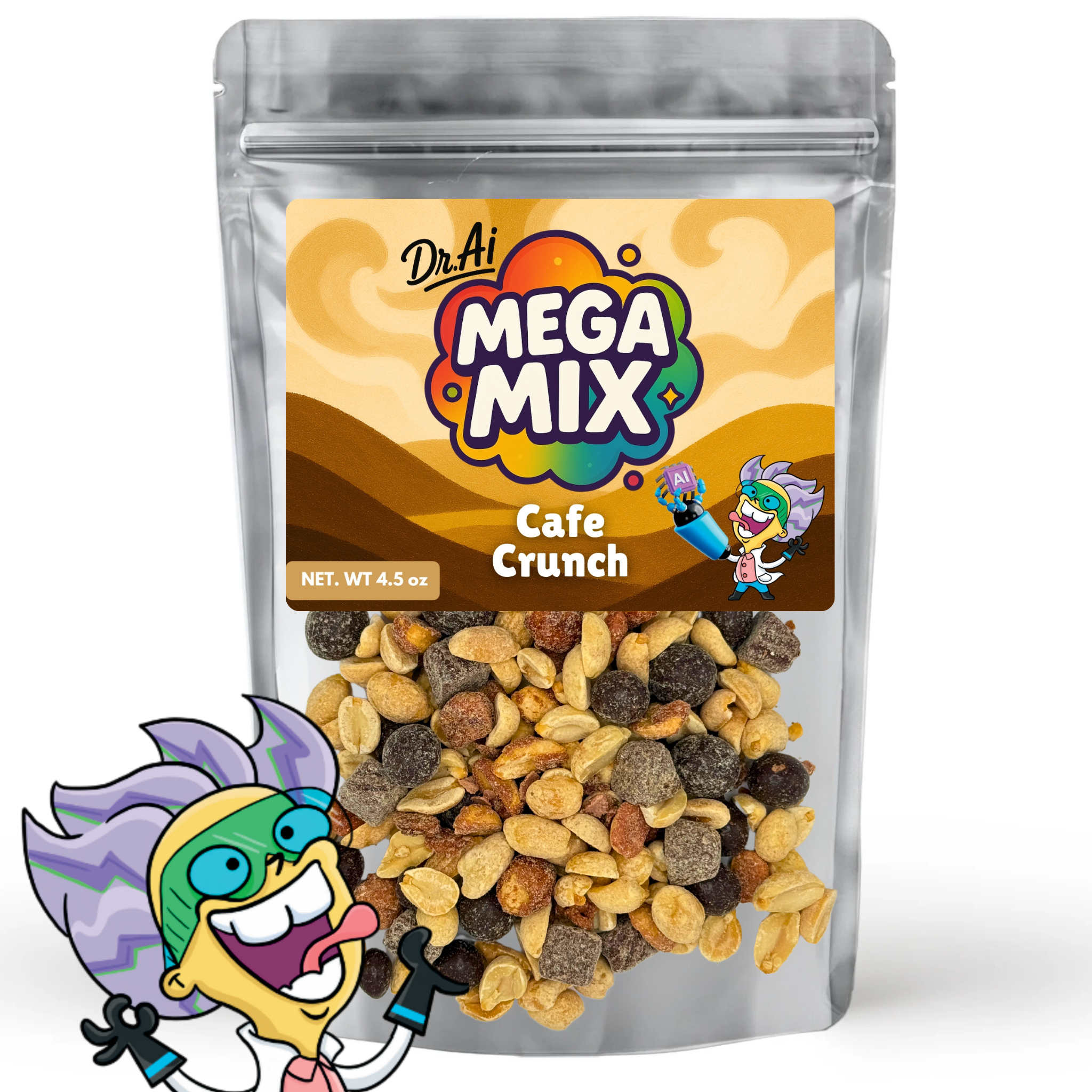 Mega Mix Cafe Crunch 4.5oz