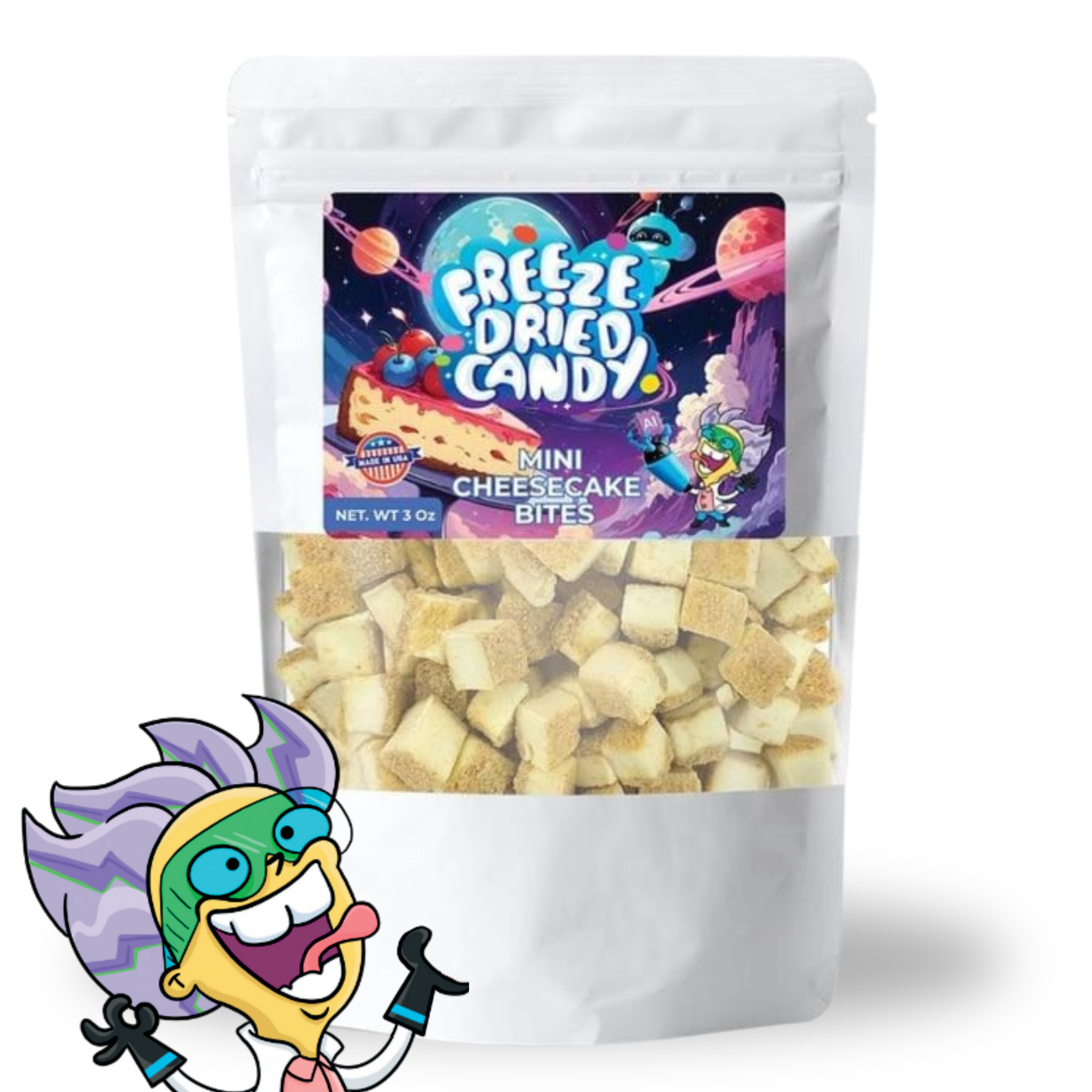 Freeze Dried Candy NY Cheesecake Bites 3oz