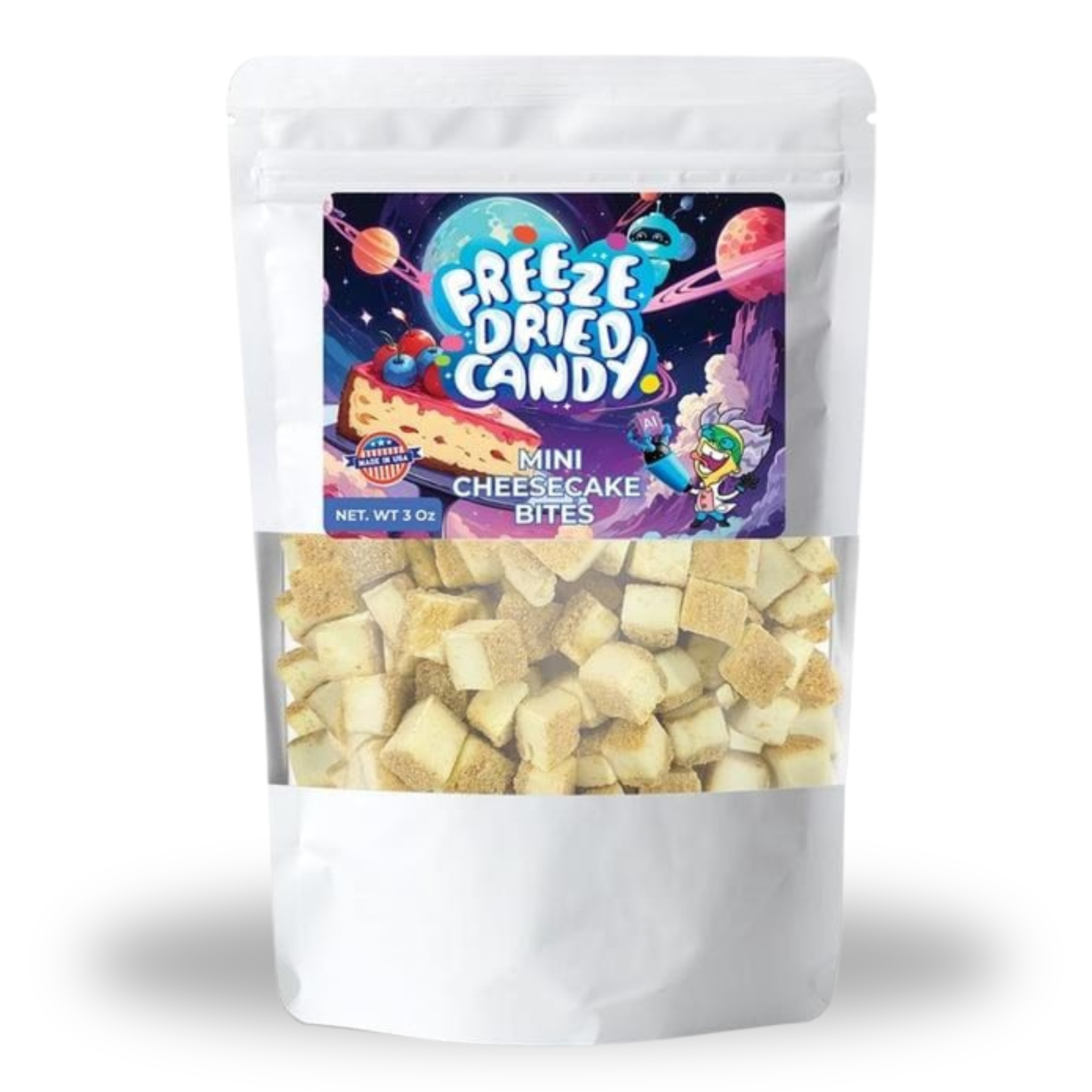 Freeze Dried Candy NY Cheesecake Bites 3oz